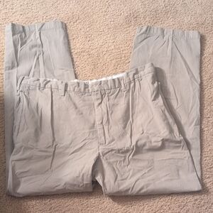 Banana Republic Straight Fit Chino Gavin Cotton Pants Size 38W 30L